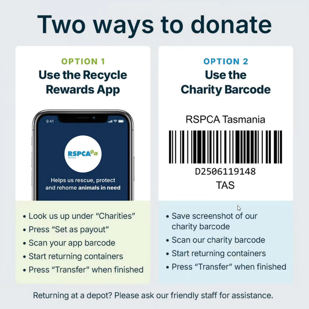 Two ways to donate